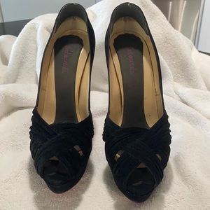 Platform CL Heels. Comfort inserts in them